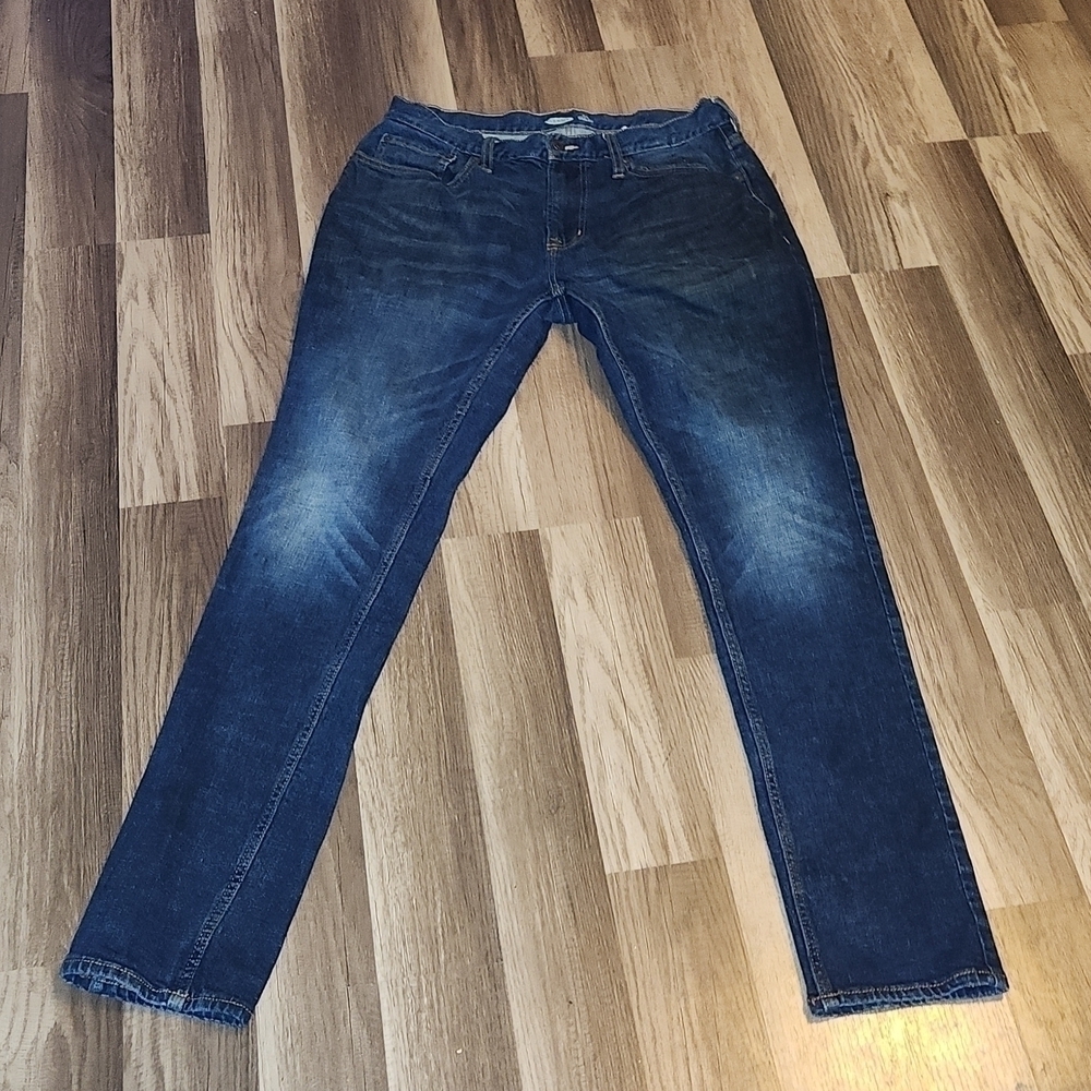 Old Navy Men's Jeans Slim 32 x 34 Dark Wash